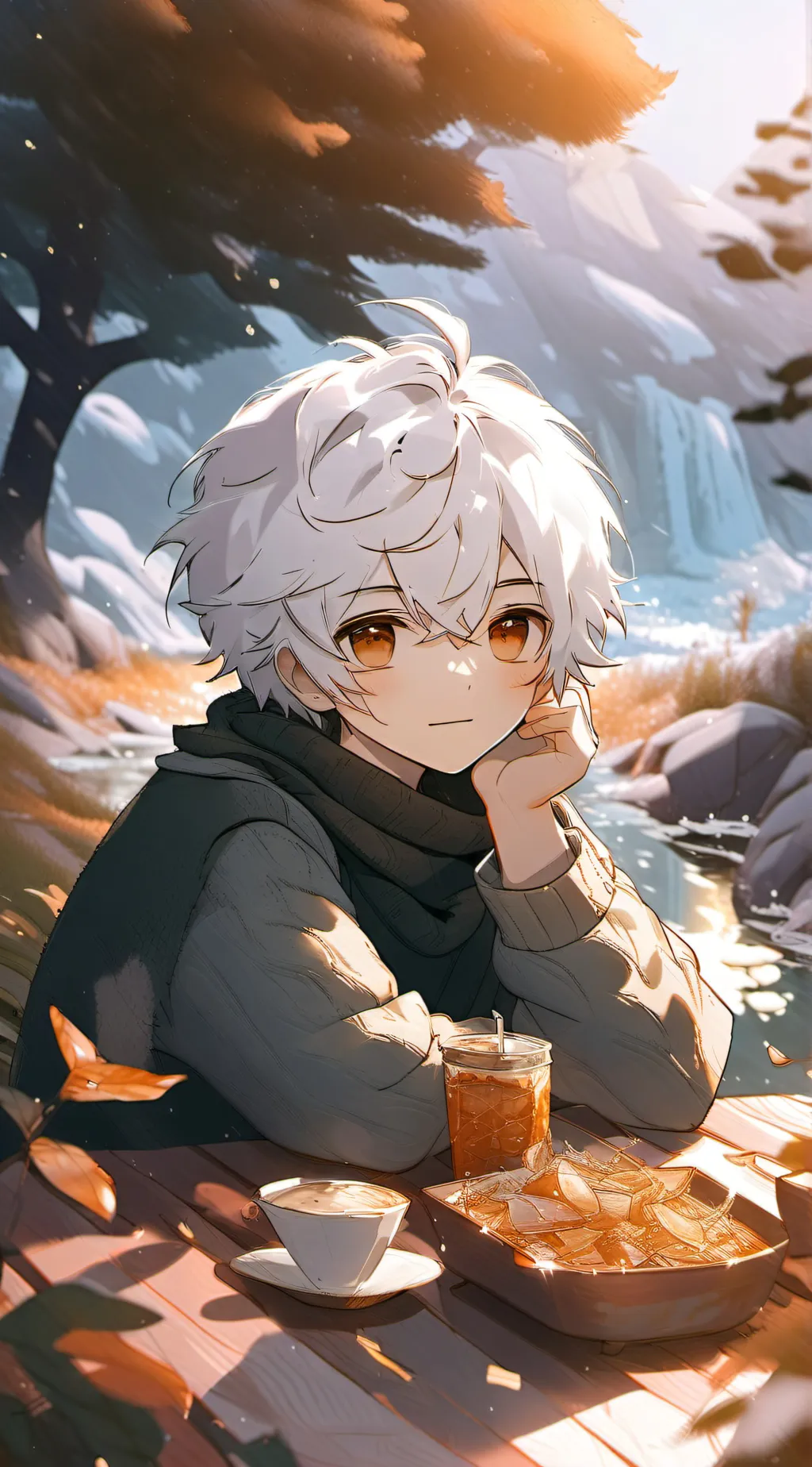 ai character: the unholy night😏🥵 background