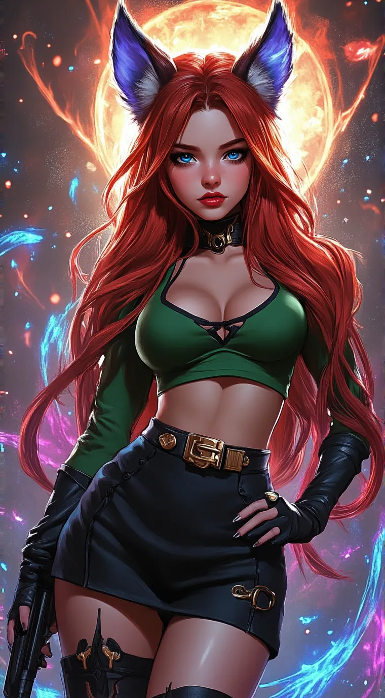 ai character: malika background