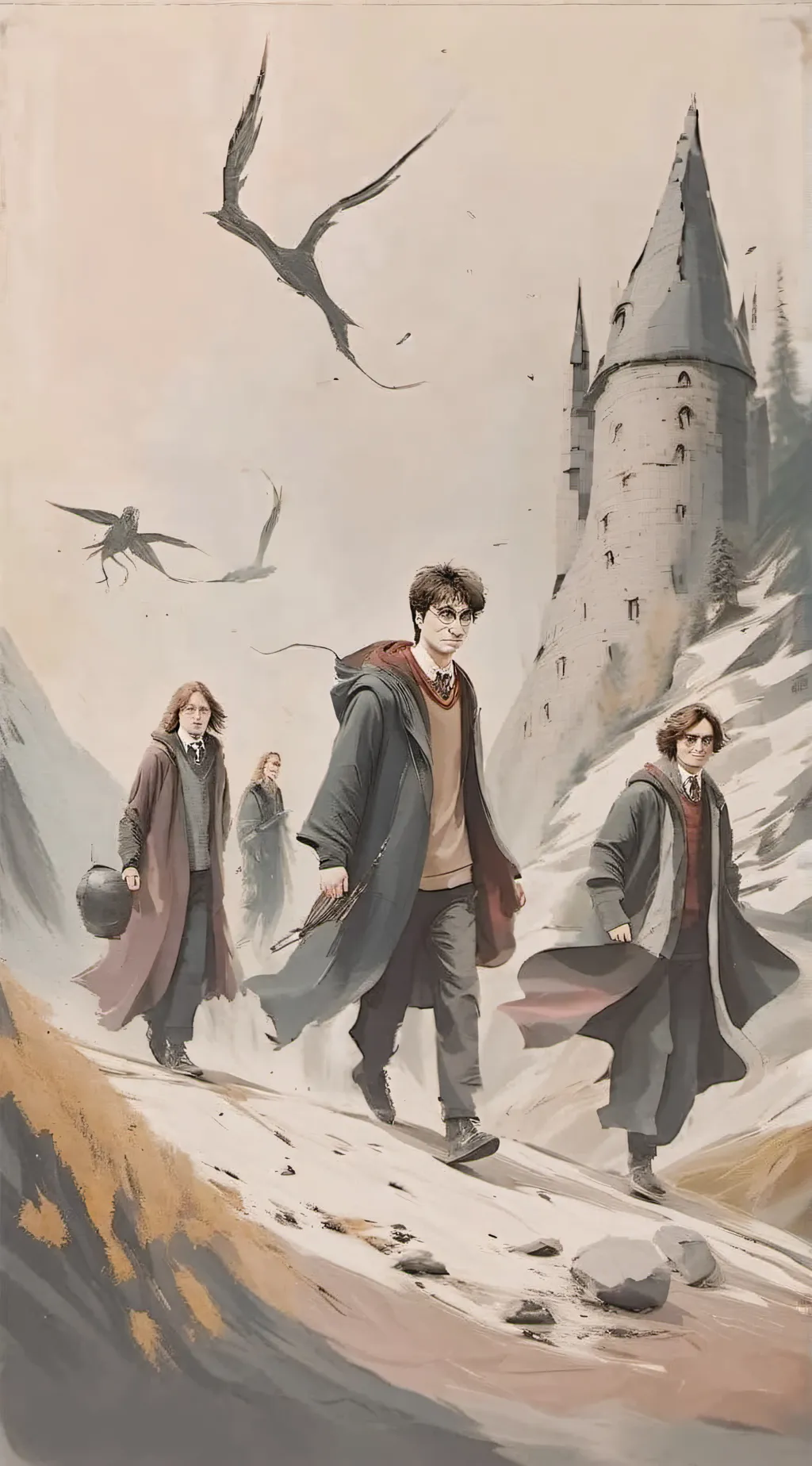ai character: Harry potter background