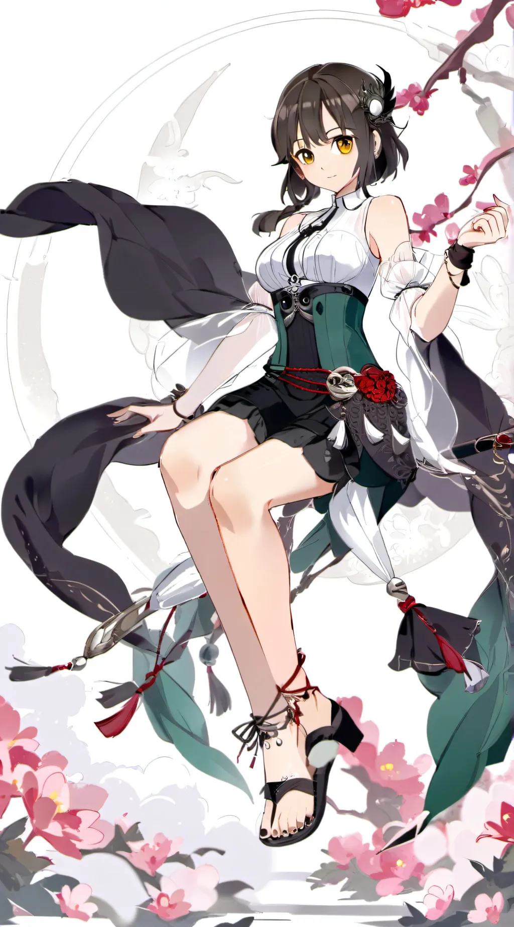 ai character: MHA pick me background
