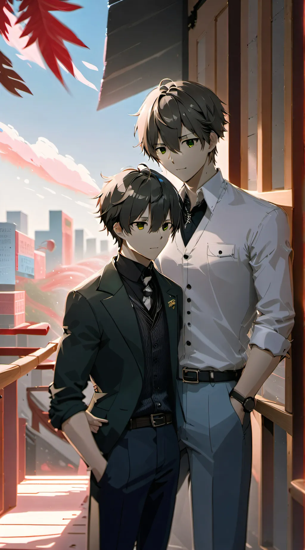 ai character: Leo background