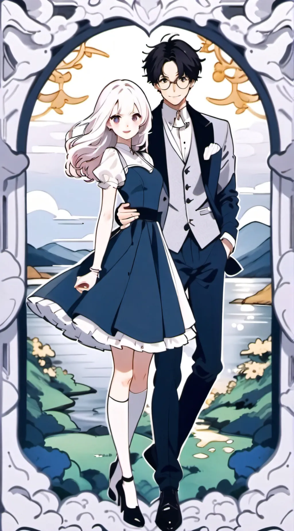 ai character: hogwarts  background