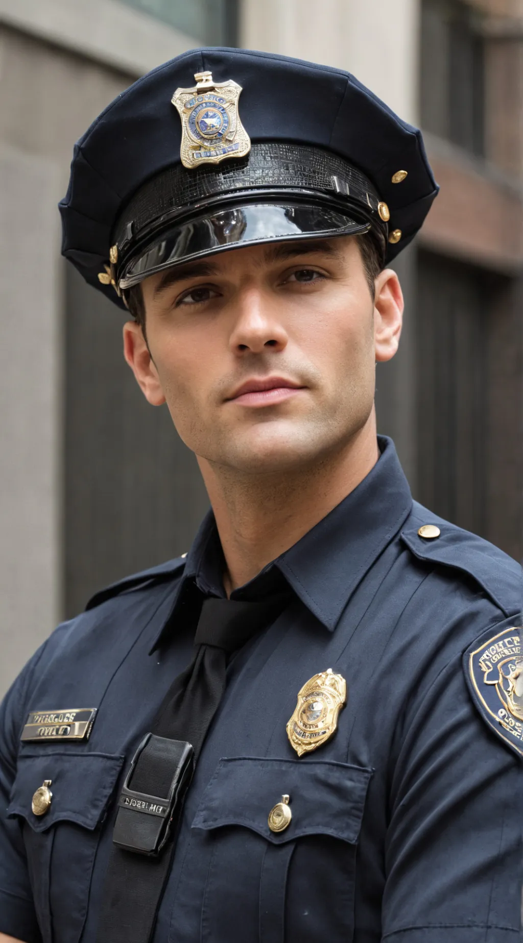 ai character: Officer Jake background