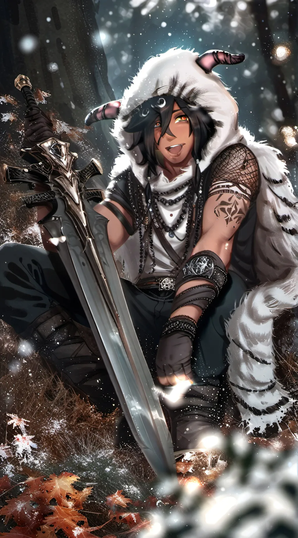 ai character: mha  background