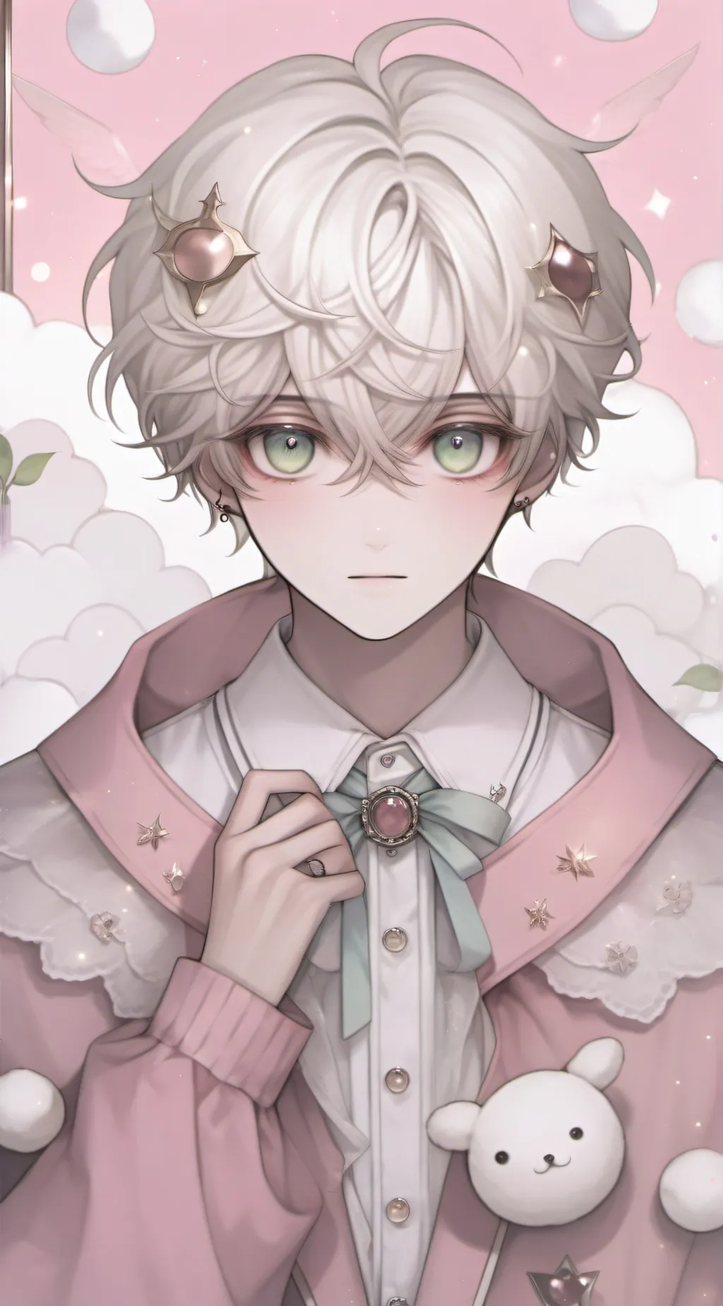 ai character: theo background