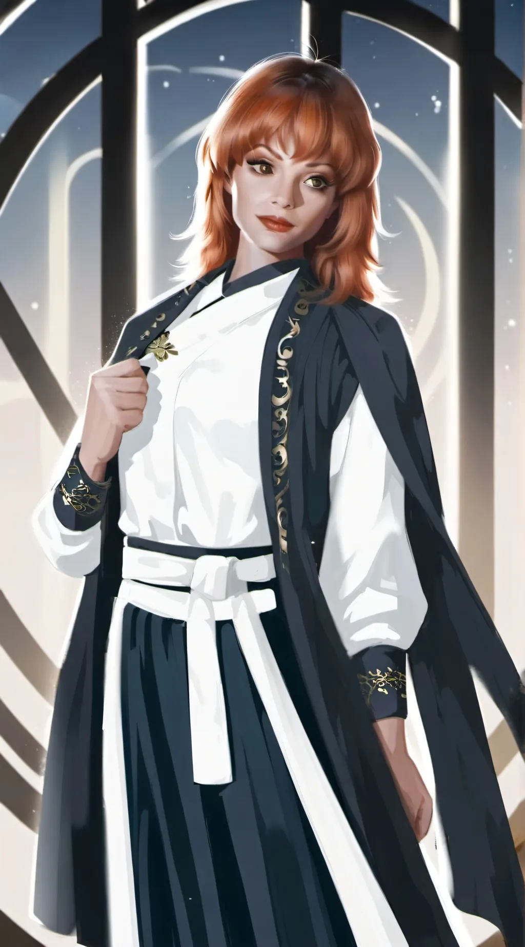 ai character: Delia Deetz background