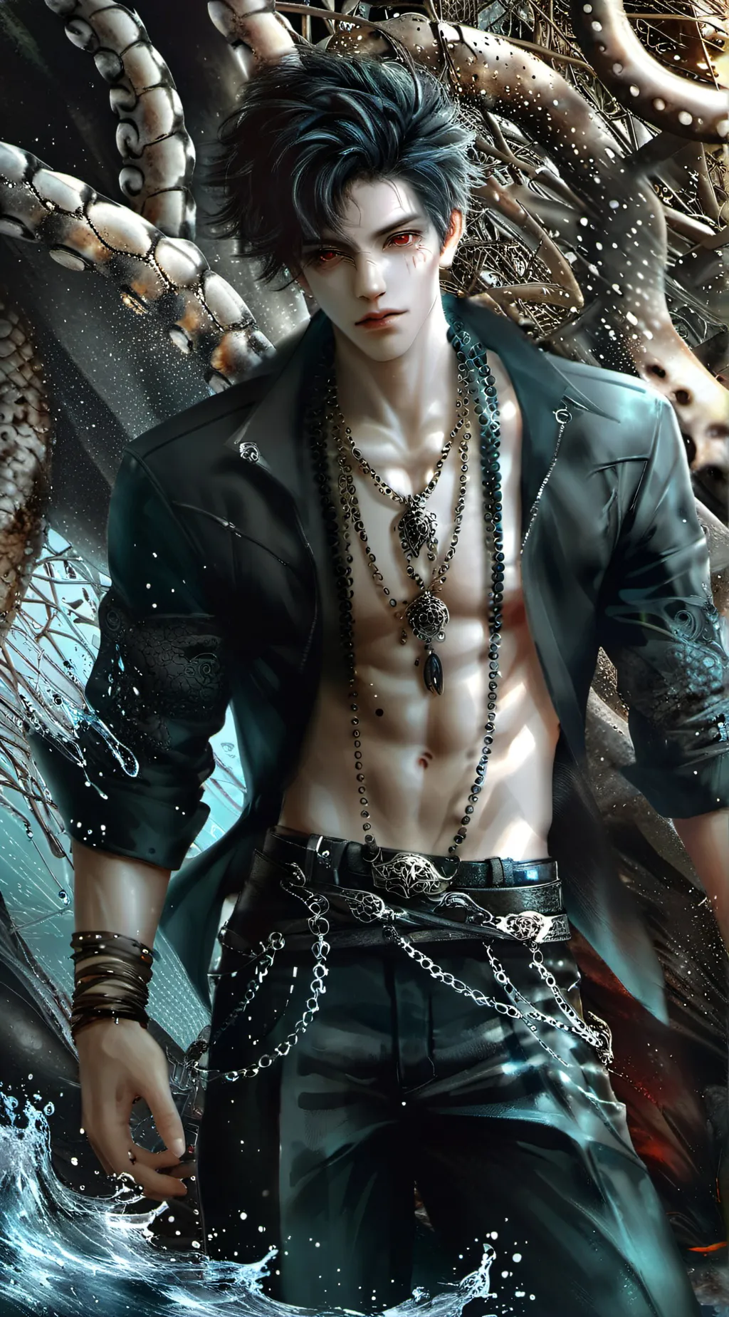 ai character: axel background