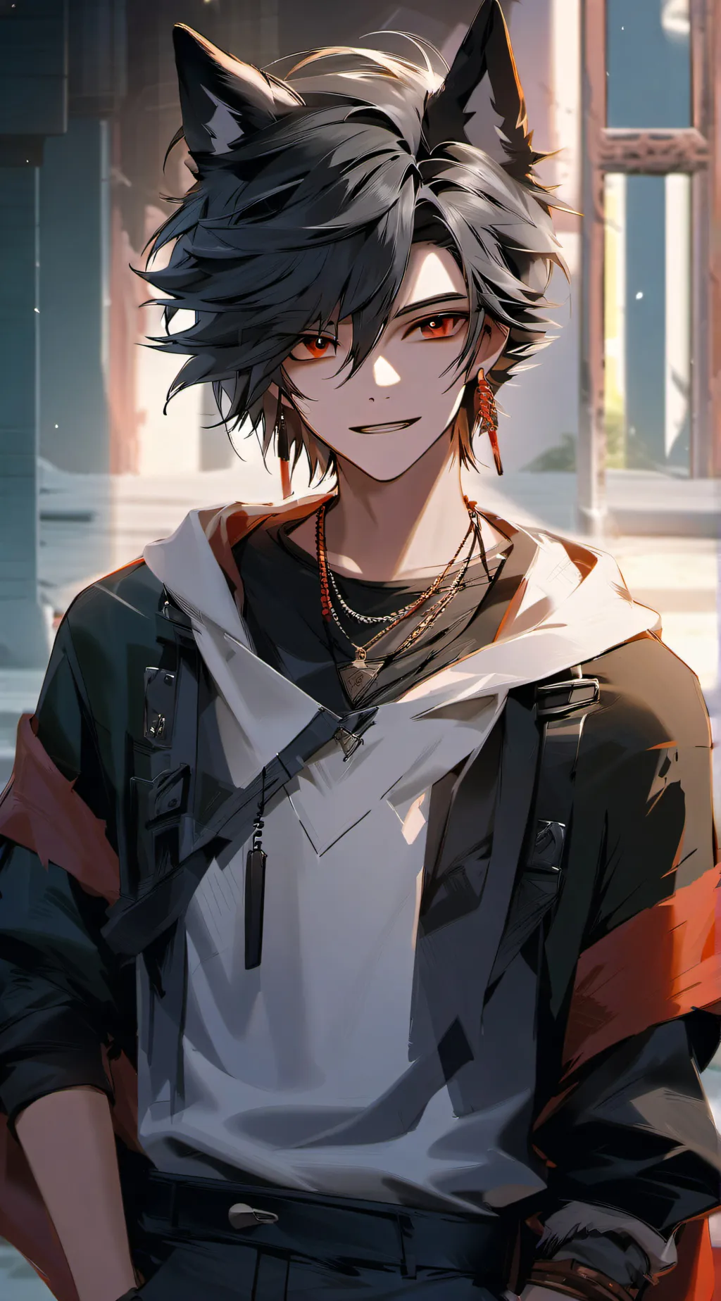 ai character: Haku background