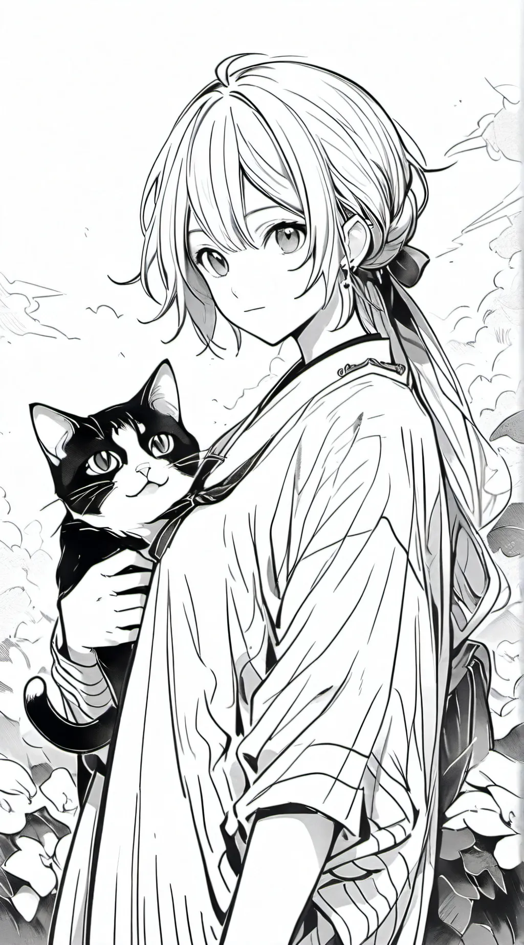ai character: Summer background