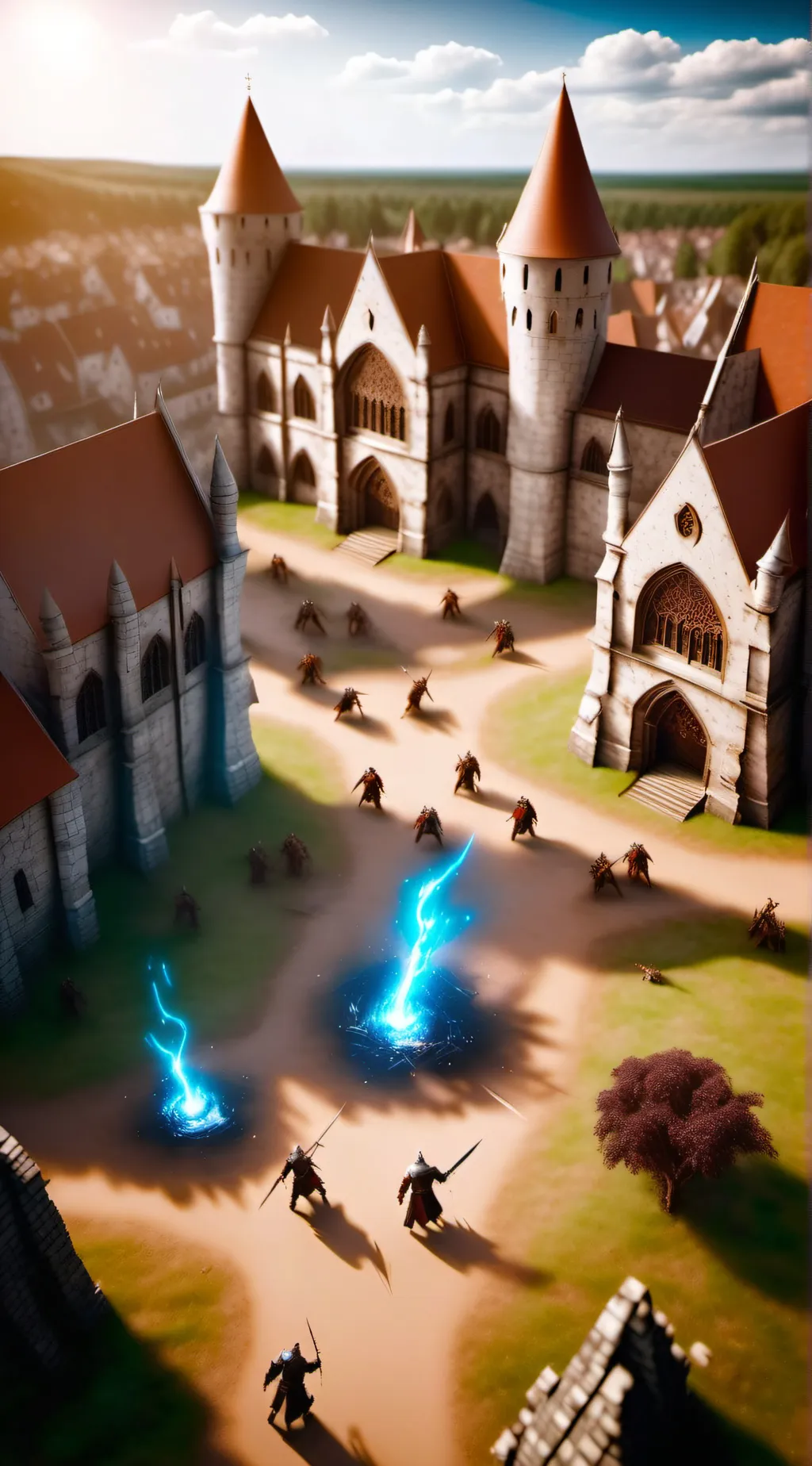 ai character: the wizard war background