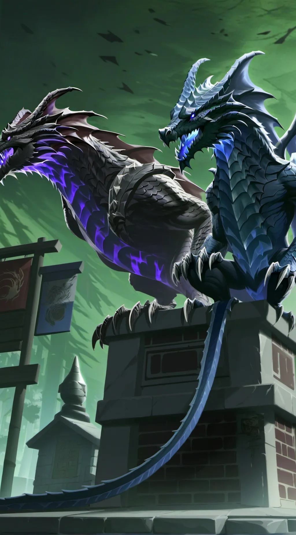 ai character: The Dragon Guards background