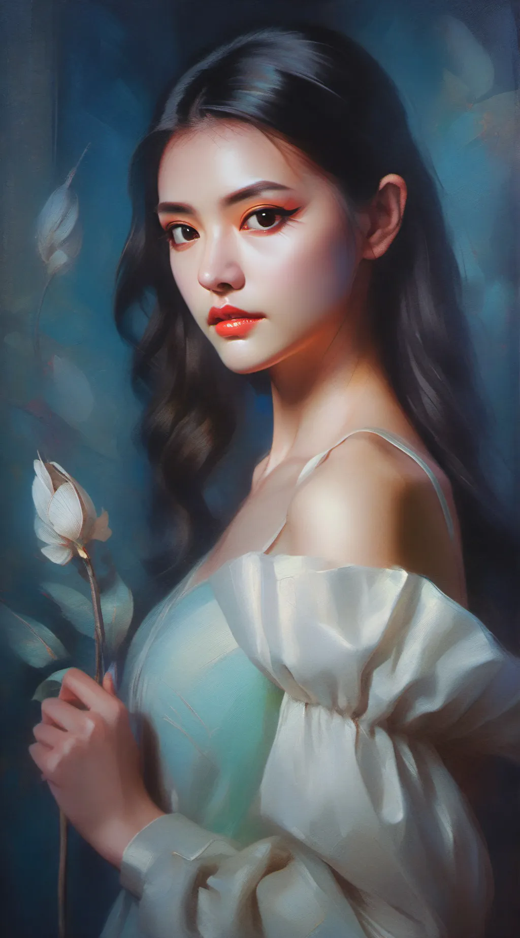 ai character: REN  background
