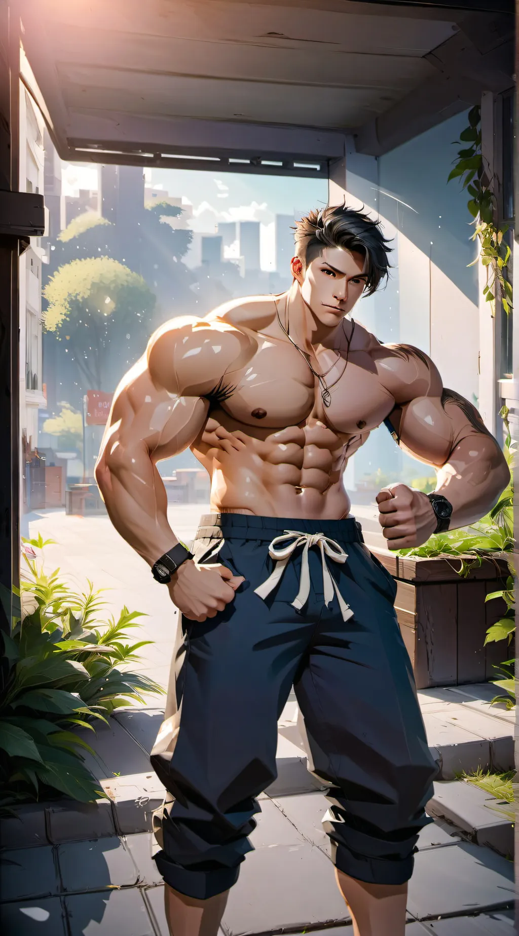 ai character: dominik  background
