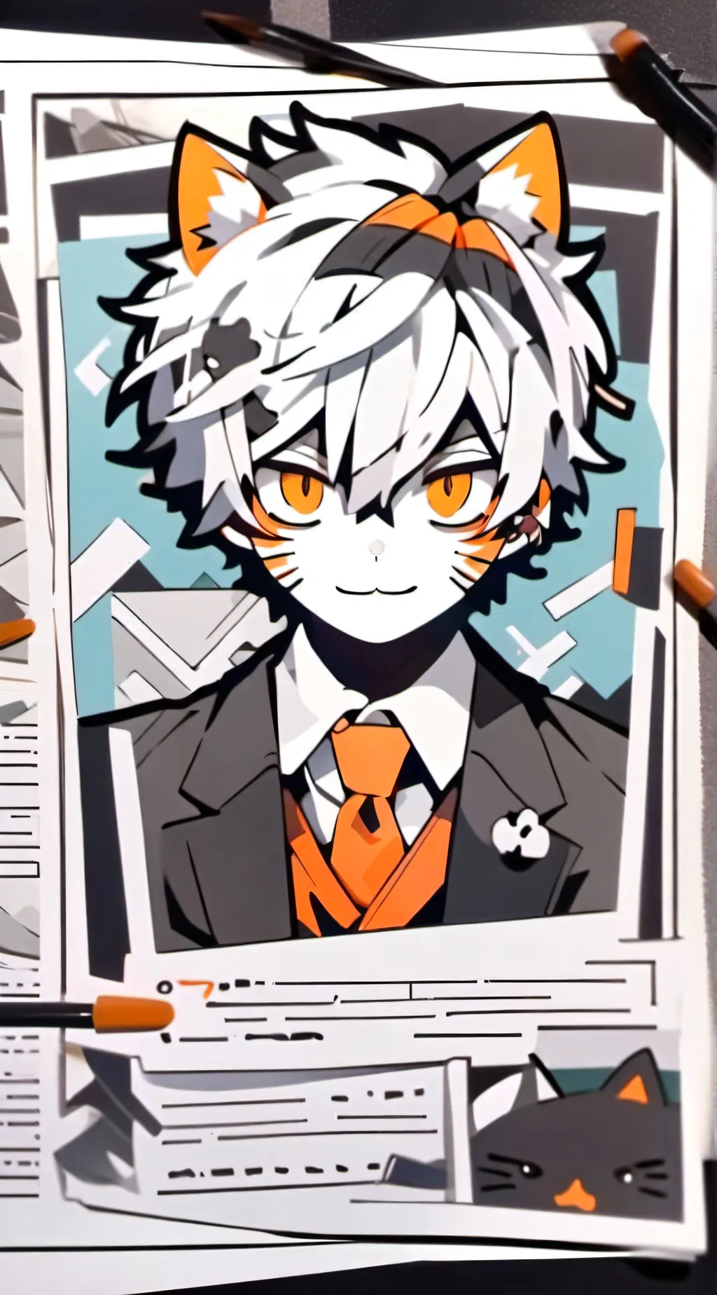ai character: Mha pet background