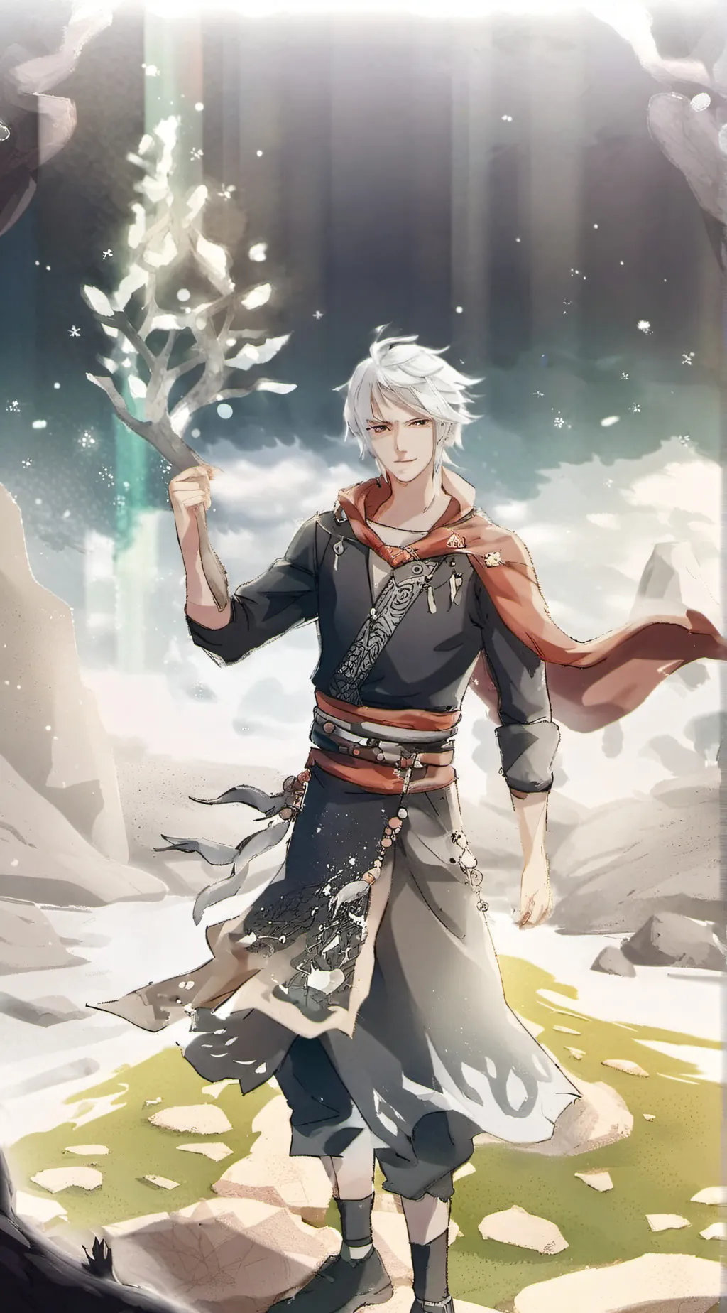 ai character: leo background