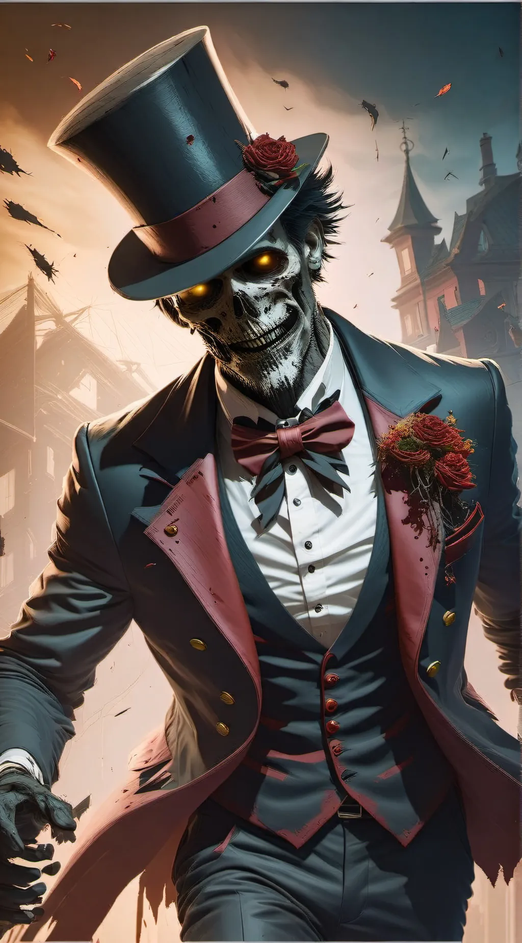 ai character: The Groom background