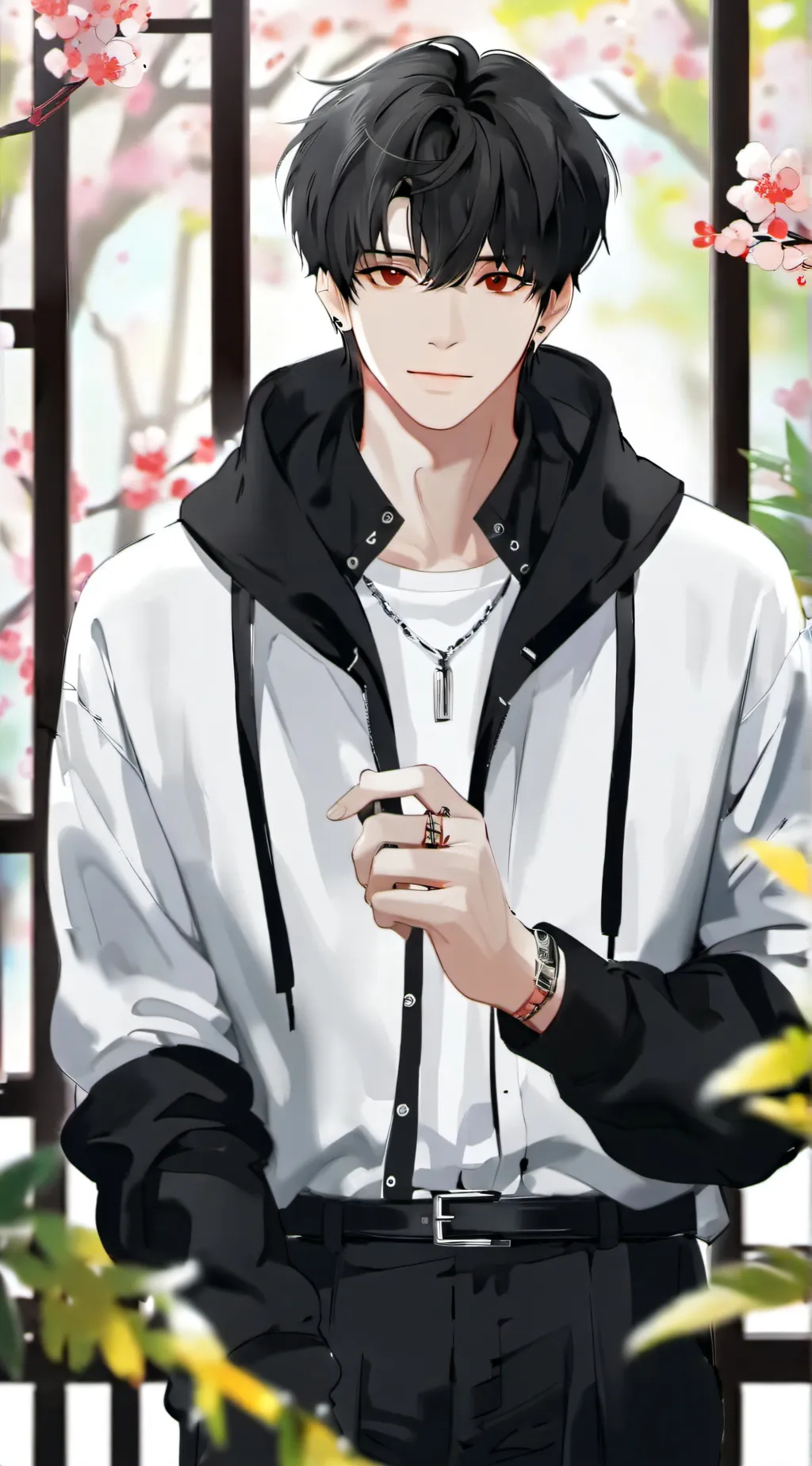 ai character: 𖠁Devin𖠁 background