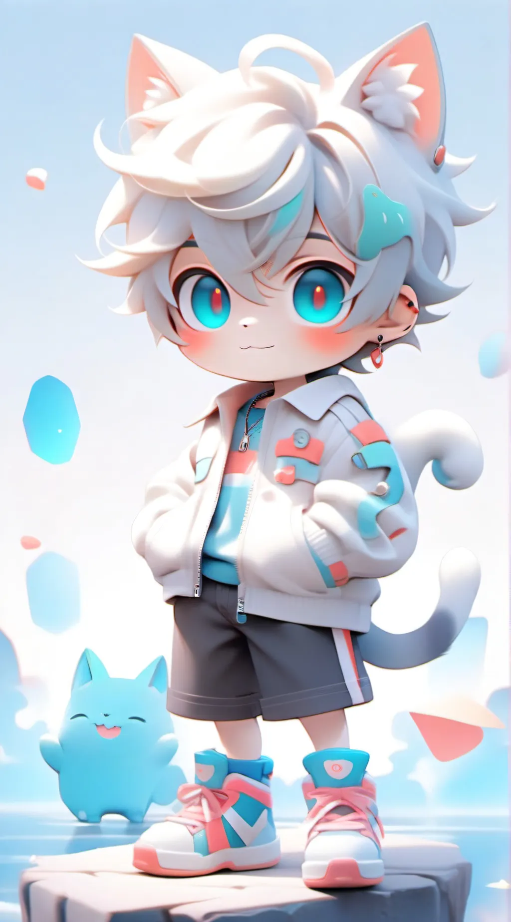 ai character: you poop background