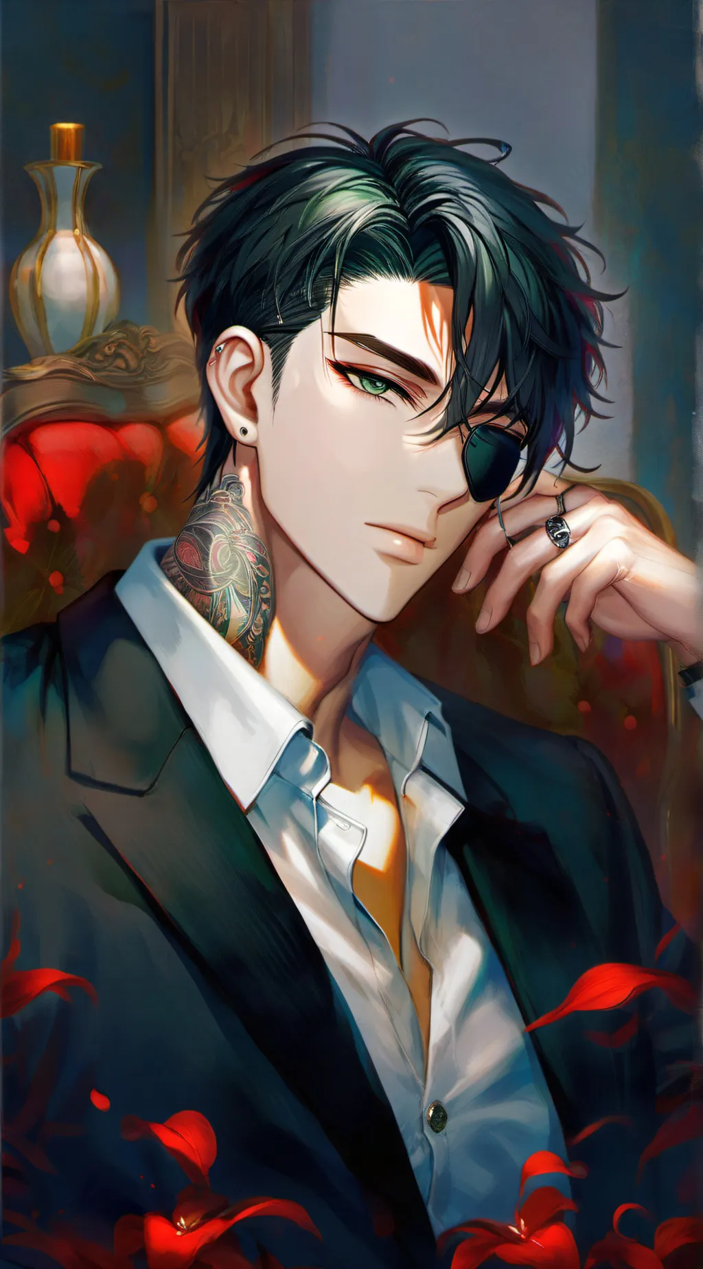 ai character: Drake background