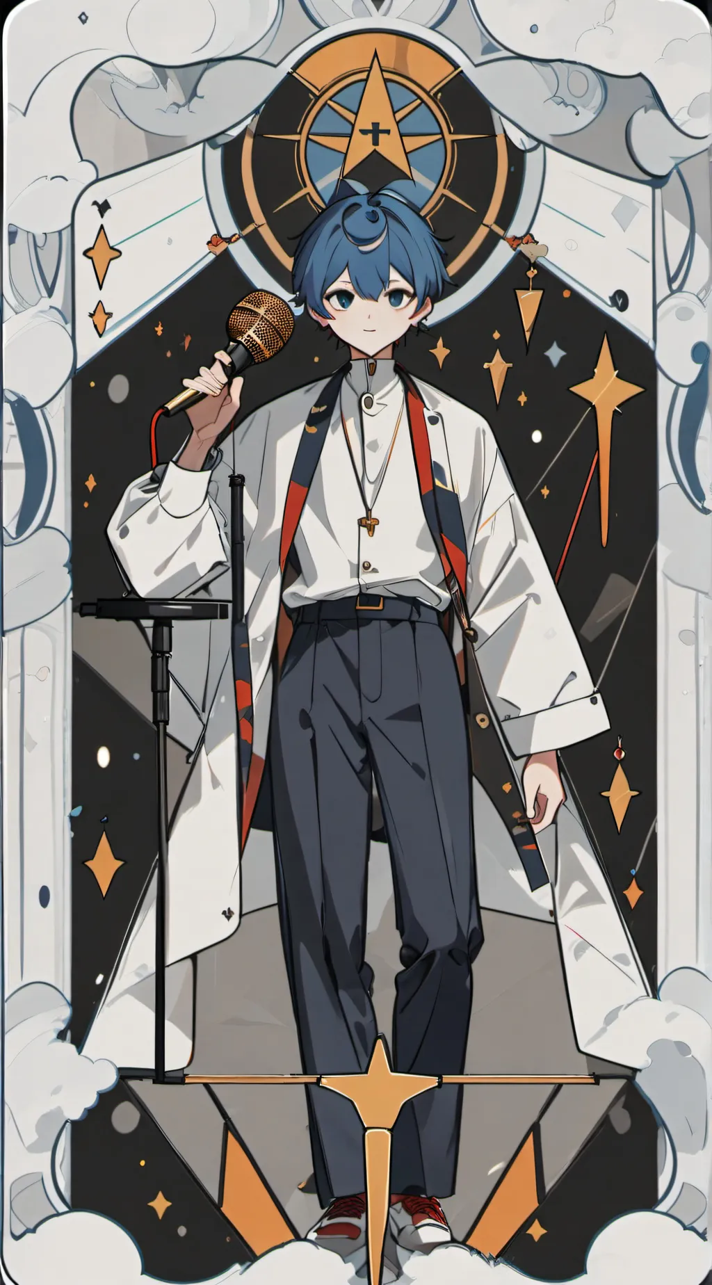 ai character: Keith marcidonia background