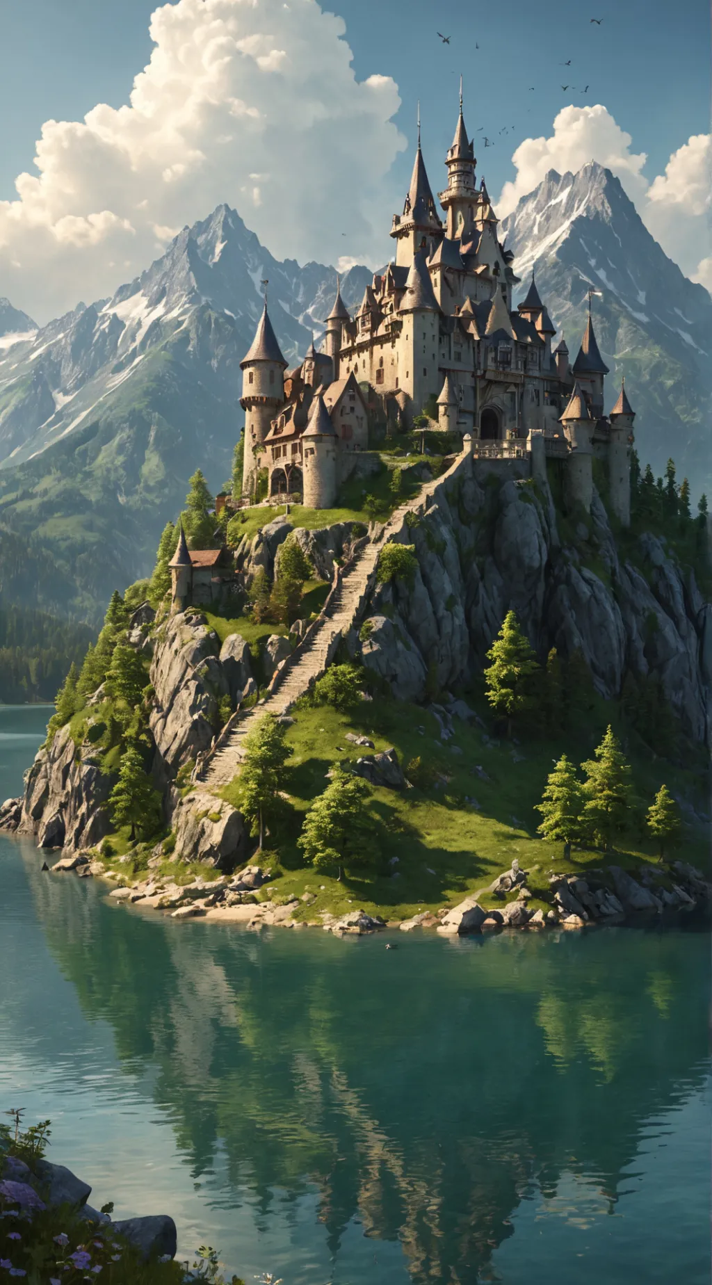 ai character: Wizard school background
