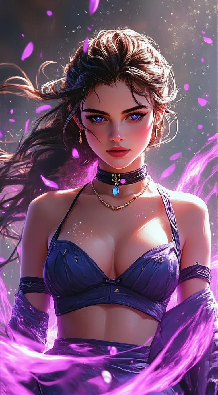 ai character: lily background