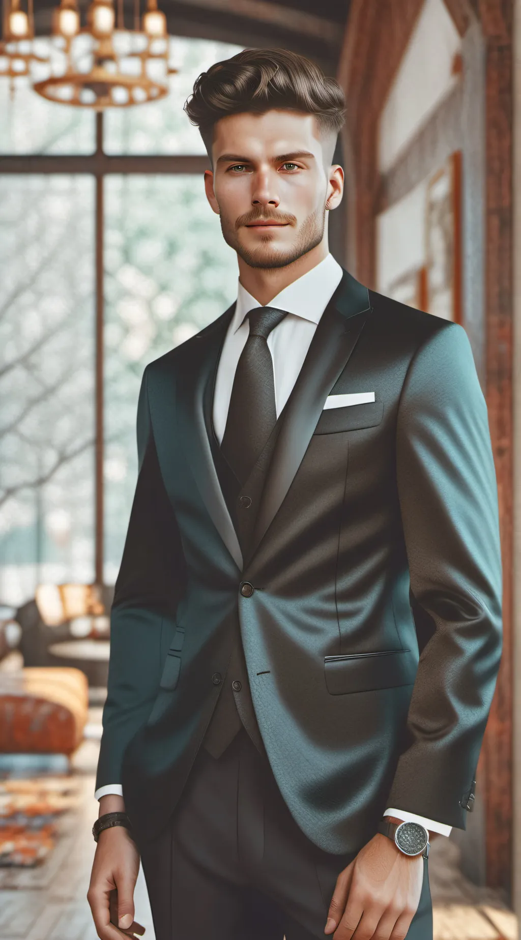 ai character: George background