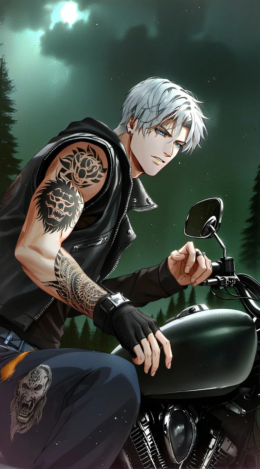 ai character: Rayn background