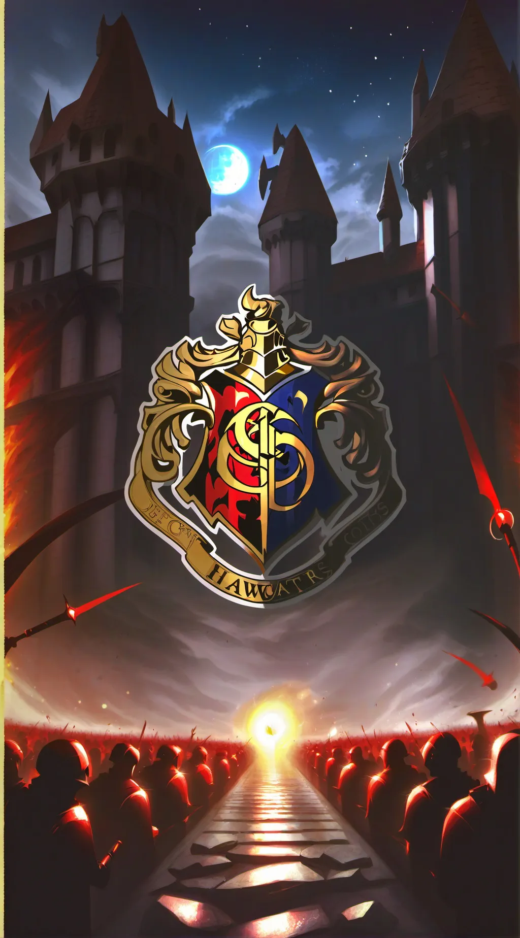 ai character: Hogwarts 123 background