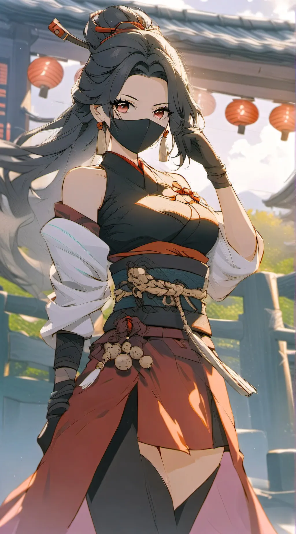 ai character: Hanabi background