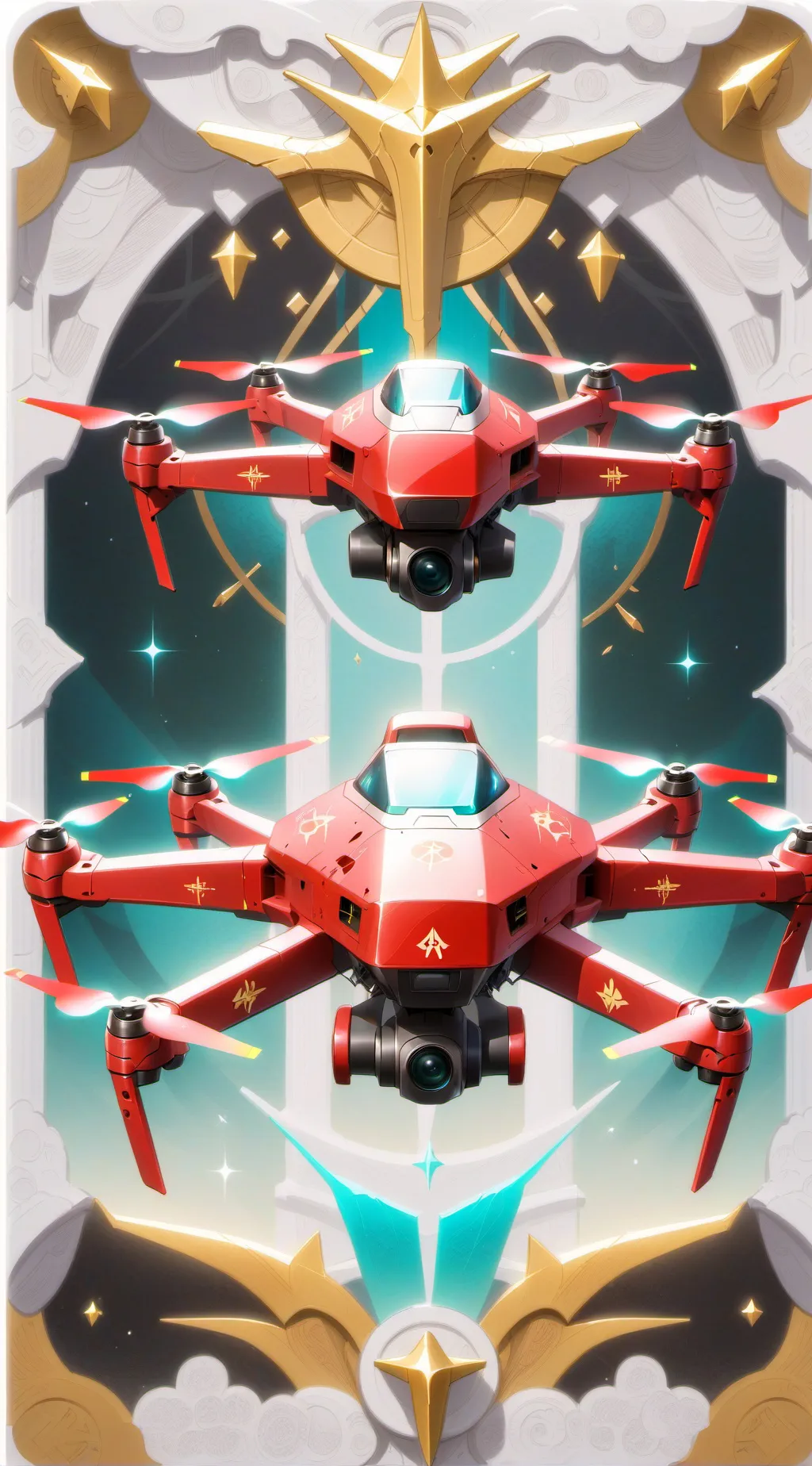 ai character: murder drones  background