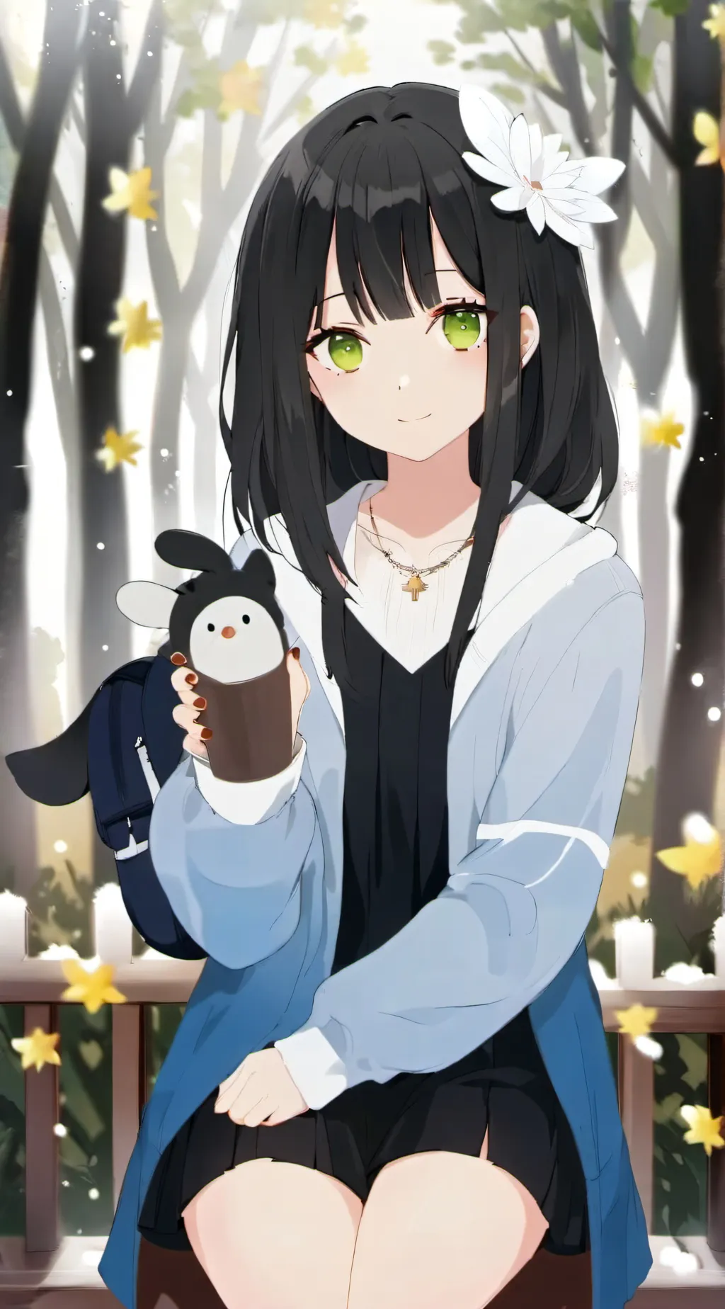 ai character: Аня background