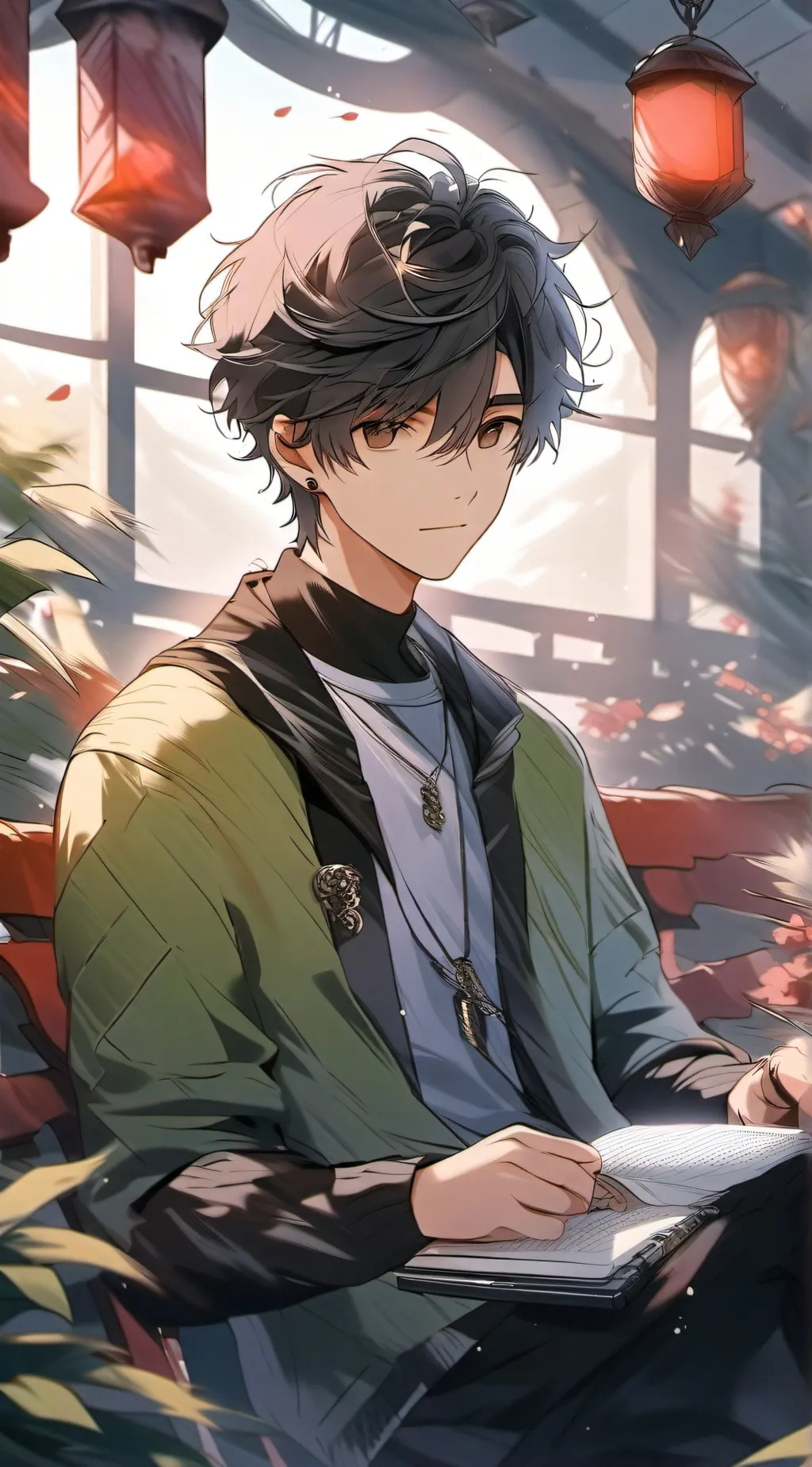 ai character: Michale background
