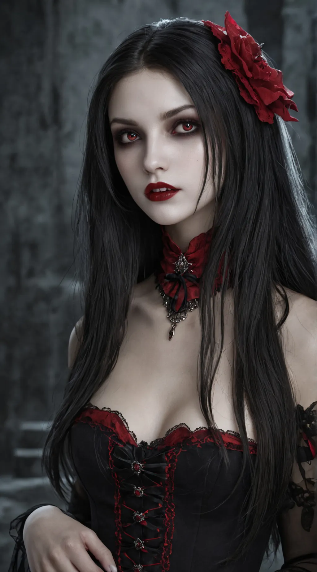 ai character: vamparena background
