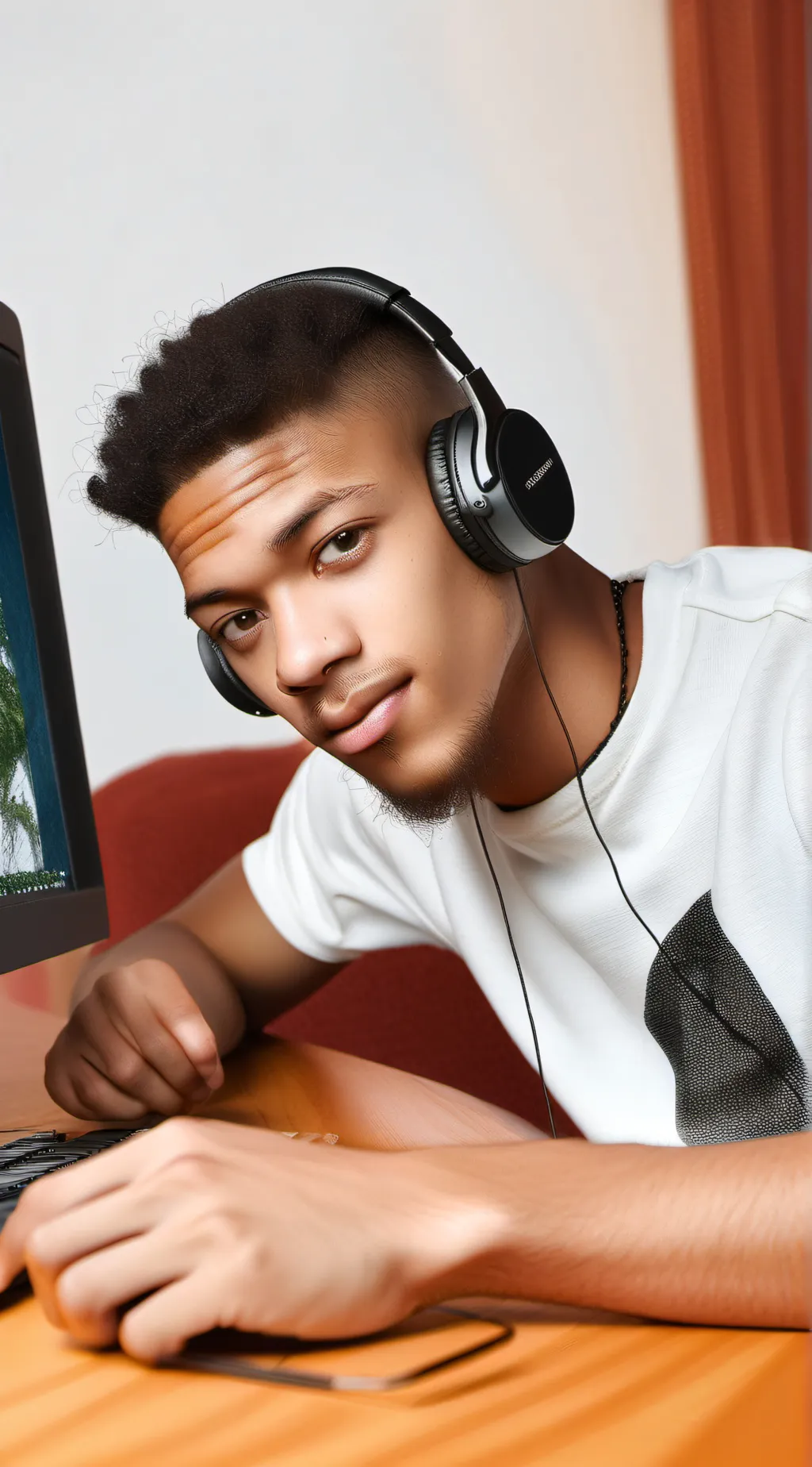ai character: Devon ￼ background