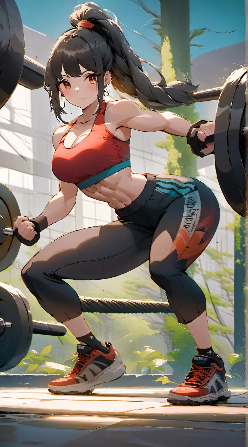 ai character: Scarlett background