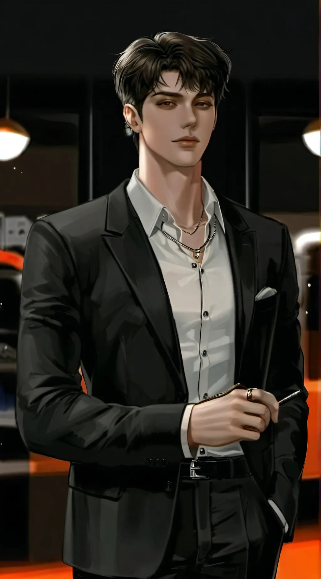 ai character: magnus background