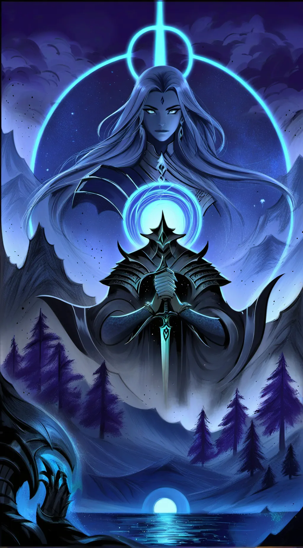 ai character: The Only Dungeon. background