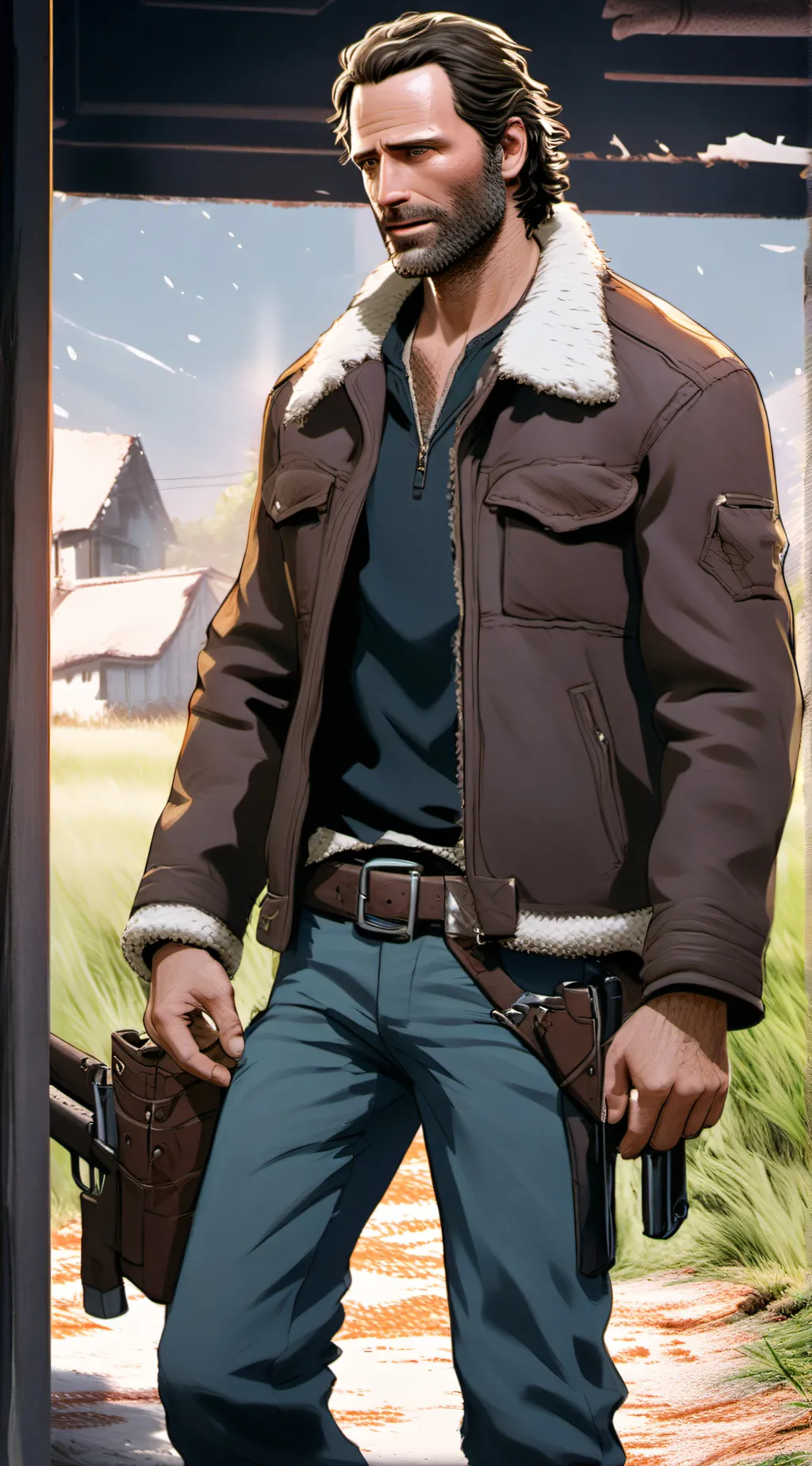 Talkie AI - Chat with Rick Grimes