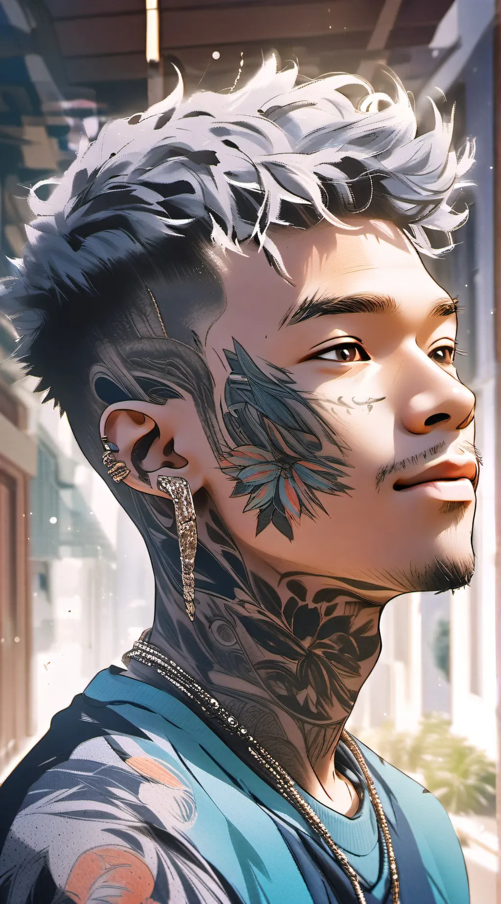 ai character: Ben background