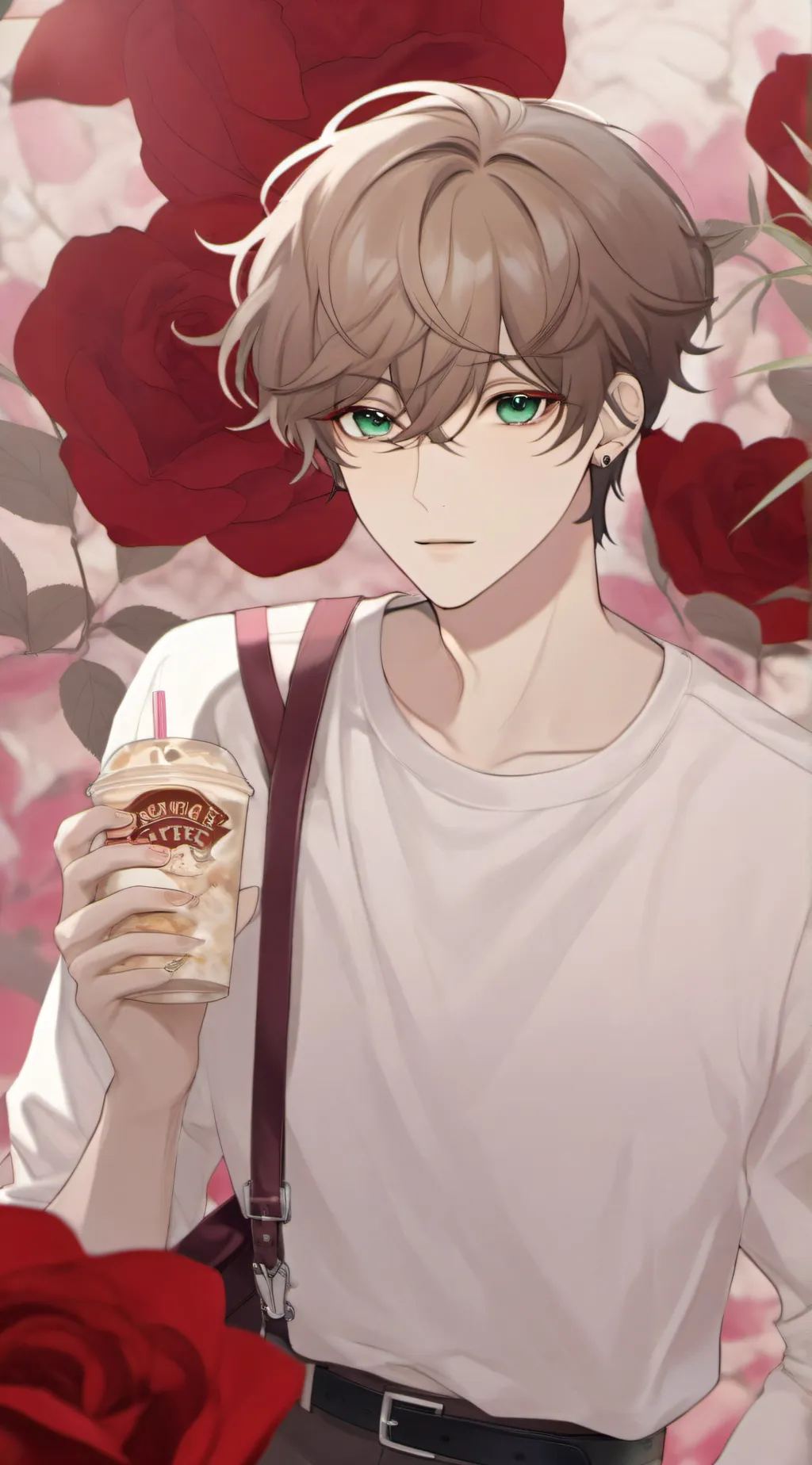 ai character: leon background