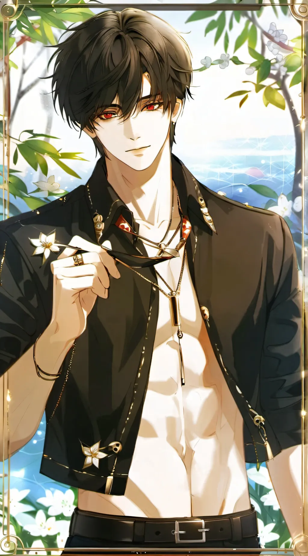 ai character: Leo background