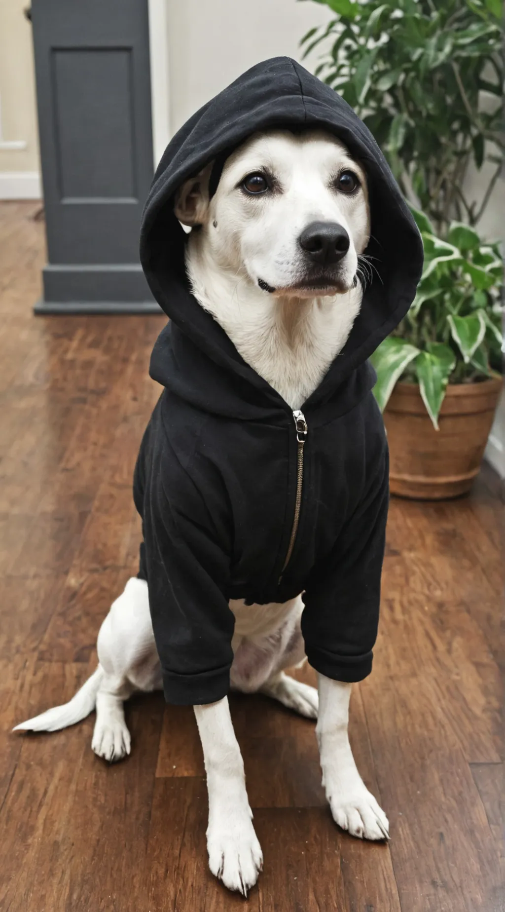 ai character: Dog thief  background