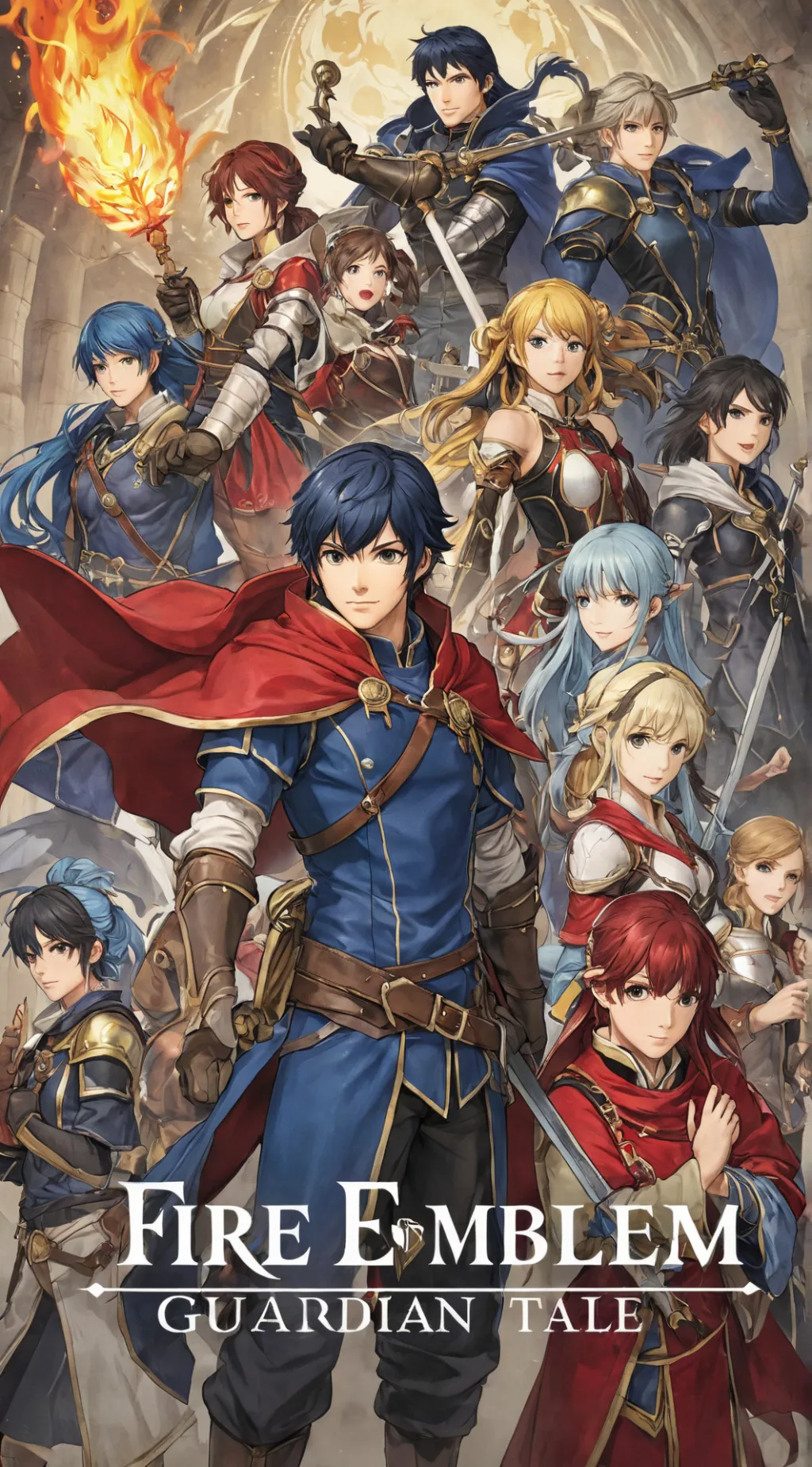 ai character: Fire Emblem SIM background