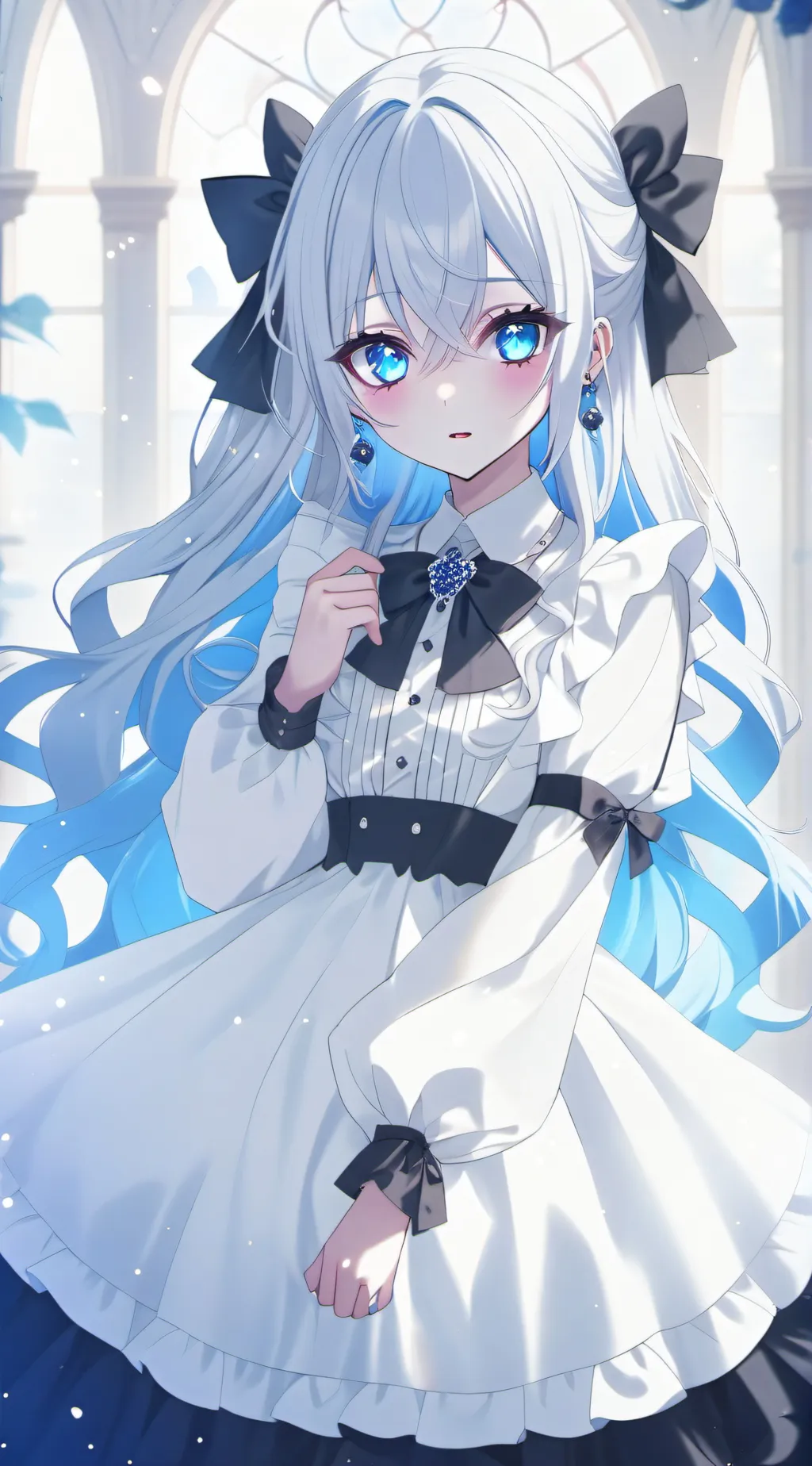 ai character: bucky- vamp background