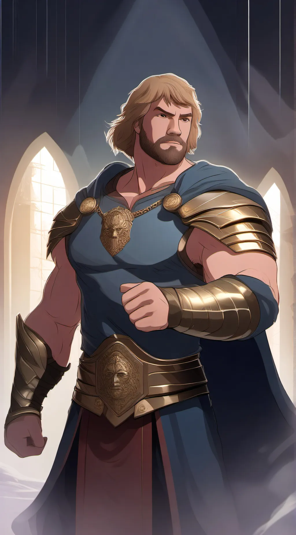 ai character: Captain Phoebus  background