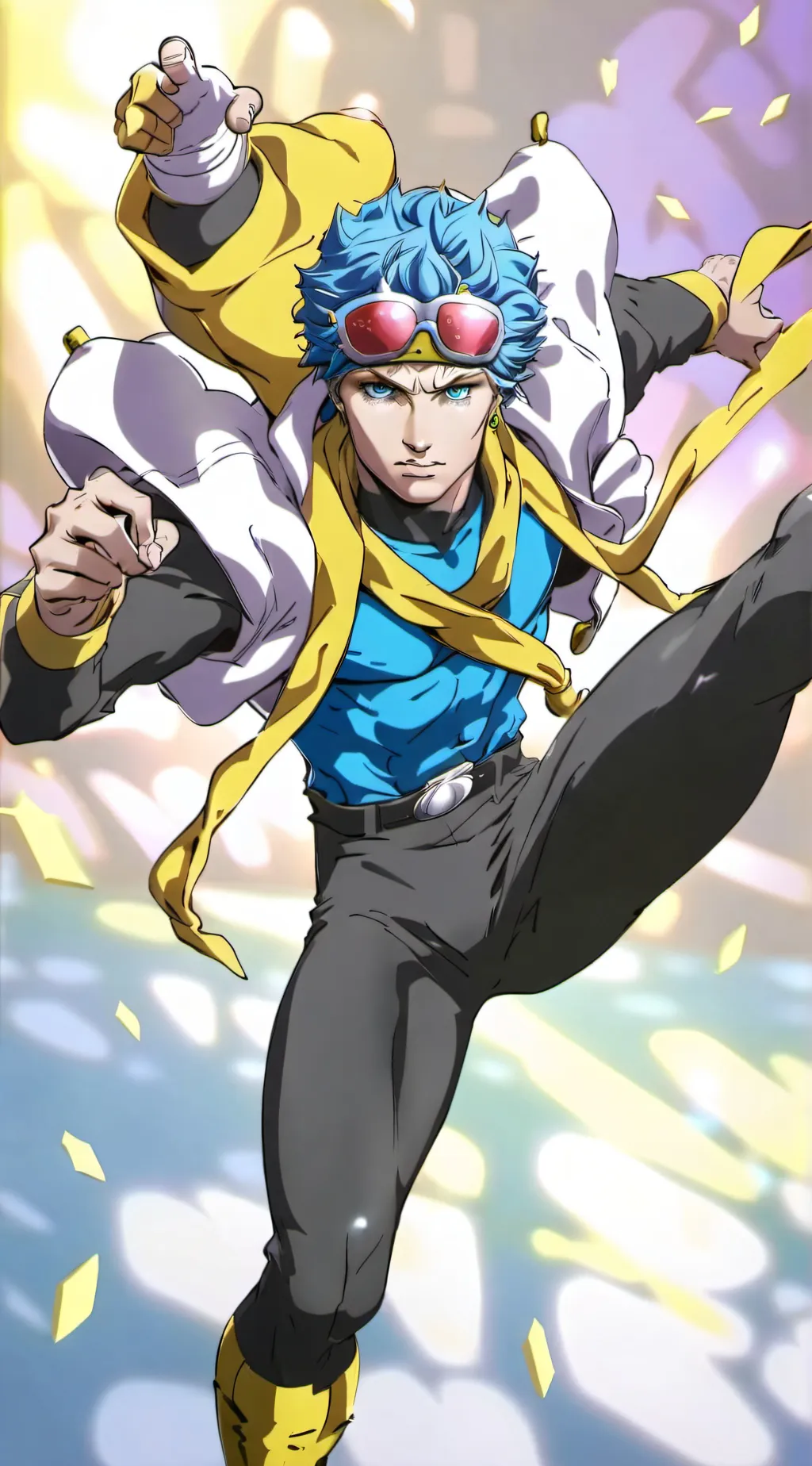 ai character: JJBA  background