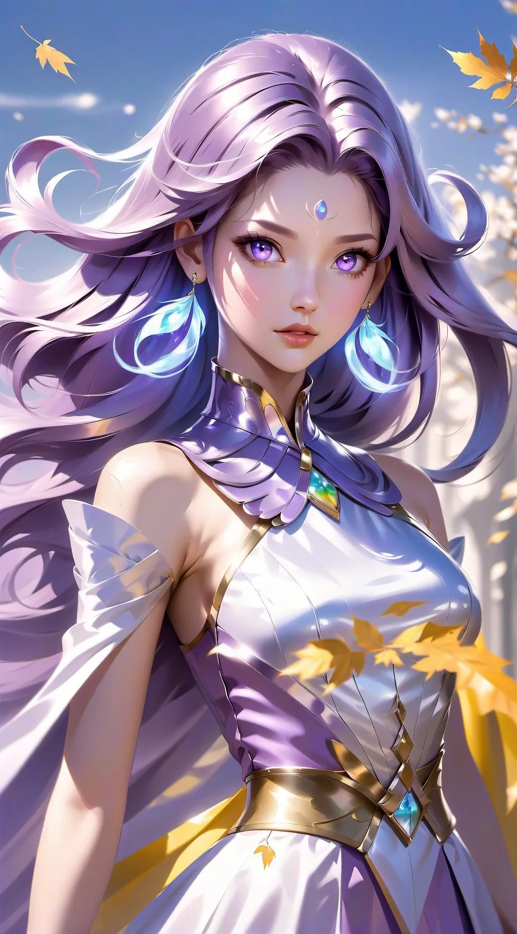 ai character: Lily background