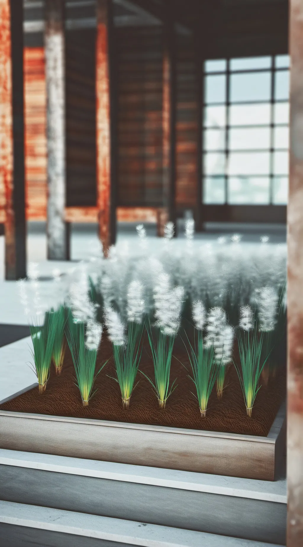 ai character: GRASS background