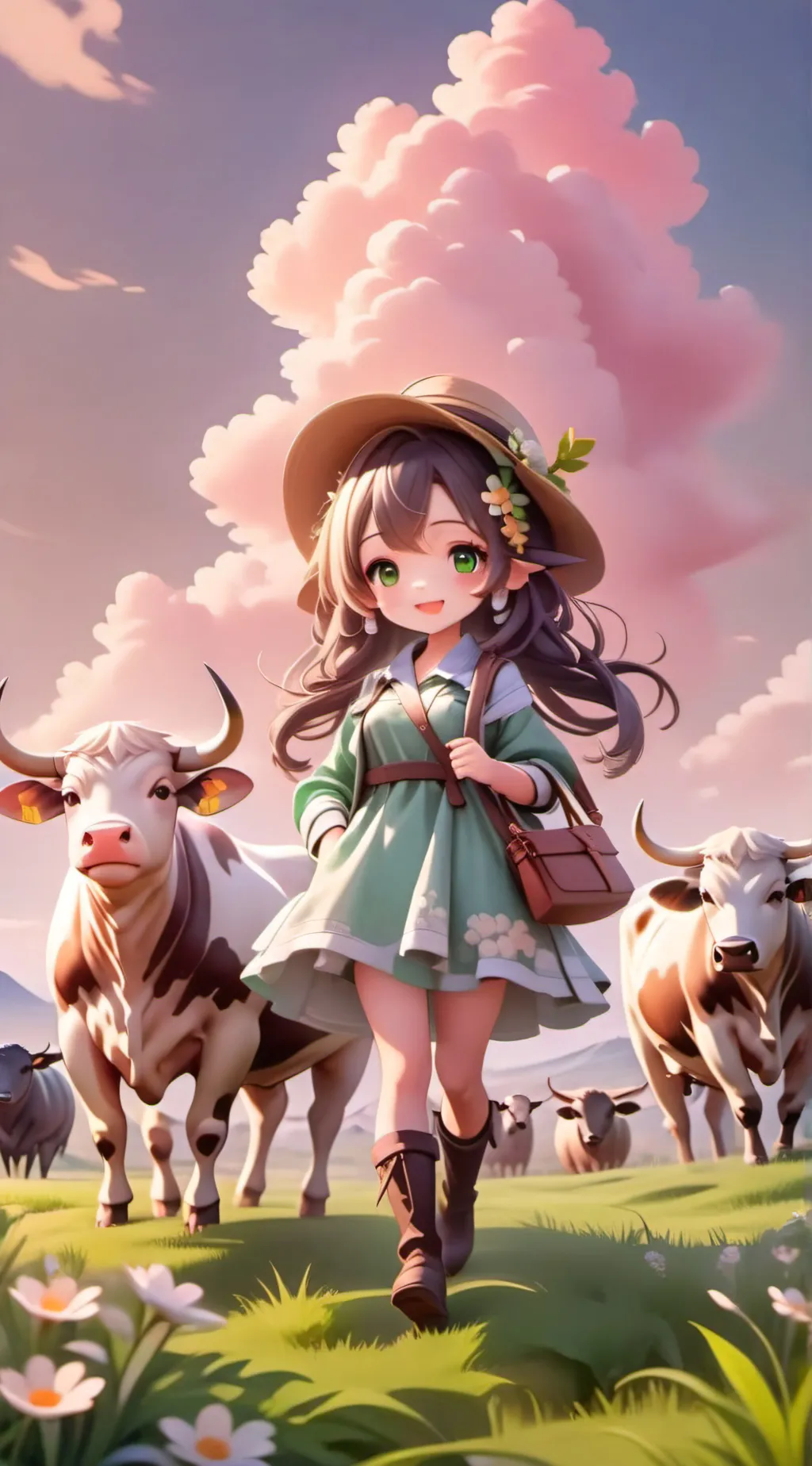 ai character: Angel background